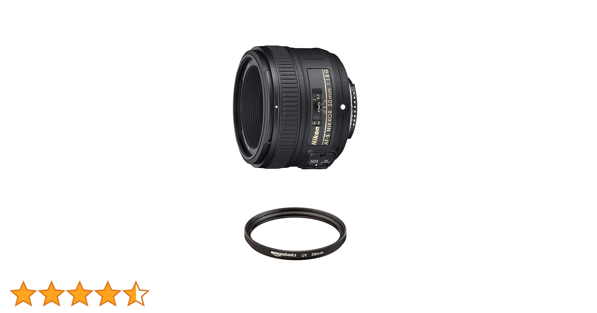 レンズ(単焦点) Nikon - Nikon AF-S 50mm F1.8G Special Edition Amazon | Nikon 単焦点レンズ AF-S NIKKOR 50mm f/1.8G(Special